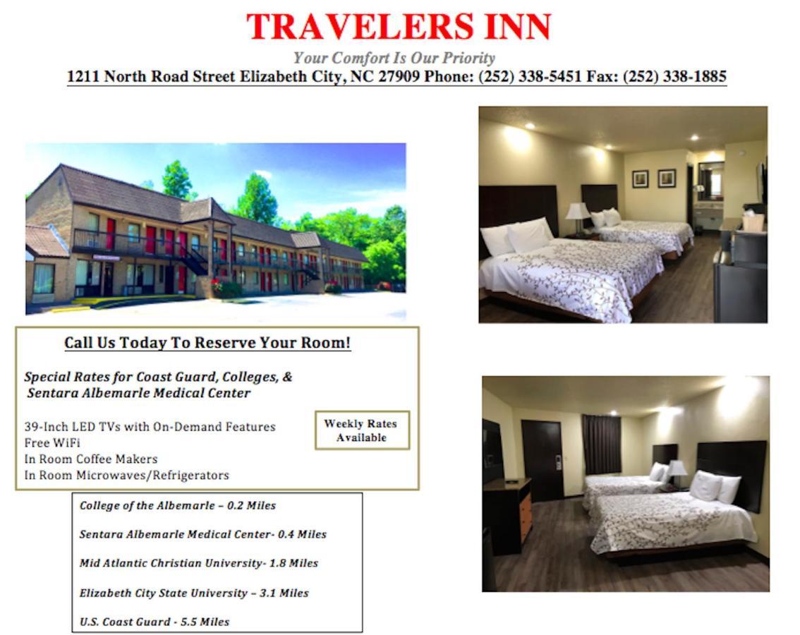 Travelers Inn Elizabeth City Exterior foto